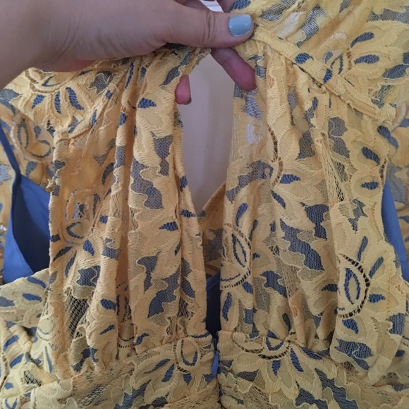 Plenty by Tracy Reese lace overlay knee/midi dress - Picture 2 of 6